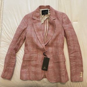 Massimo Dutti Linen Blazer